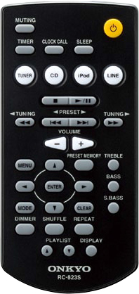 Onkyo CS-255 remote